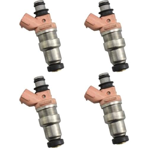 4pc/lot 23209-11050 23250-11050 Fuel Injector for Corolla General STARLET 1.3L 4EFE 89~98 COROLLA 1.5L 5EFE 91~01