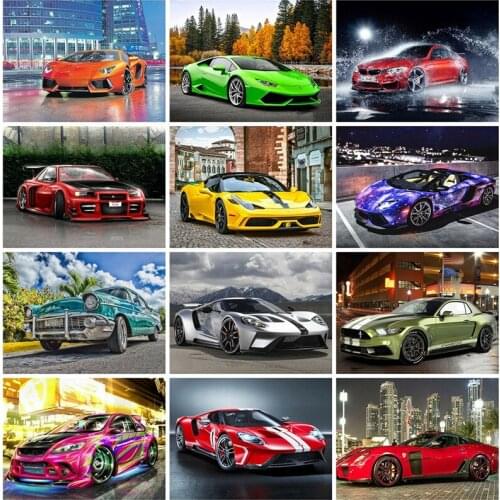 5D Diamond Painting Car Full Square Round Diamond Embroidery Auto Mosaic Picture Of Rhinestone Art Cross Stitch Home Decor