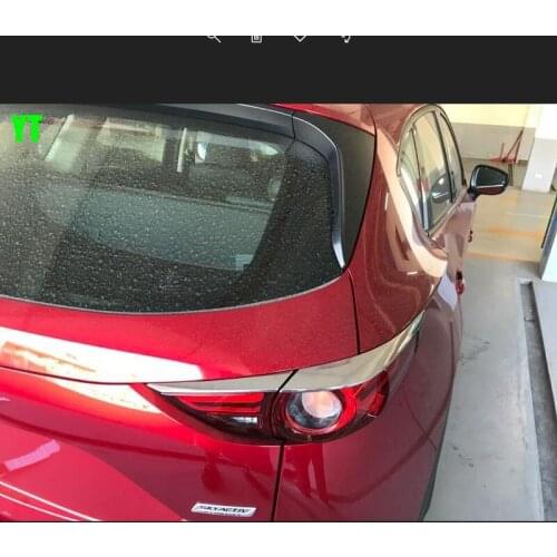 Auto rear light trim for cx-5 2017 2018 ,ABS chrome,4pcs/lot,car accessories