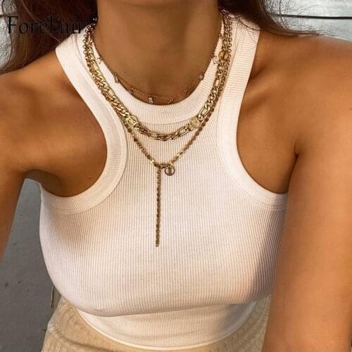 Forefair Ribbed Tank Tops Crop Vest Solid Female Off Shoulder Knitted White Summer Women Bodycon Sexy Crop Tops 2021
