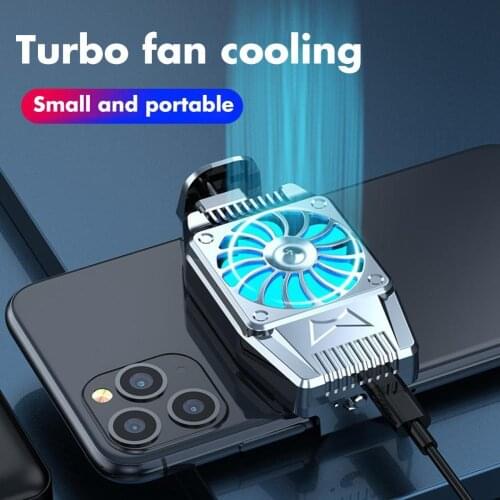 H15 Universal Portable Mobile Phone Game Cooler Cooling Fan Radiator for iPhone