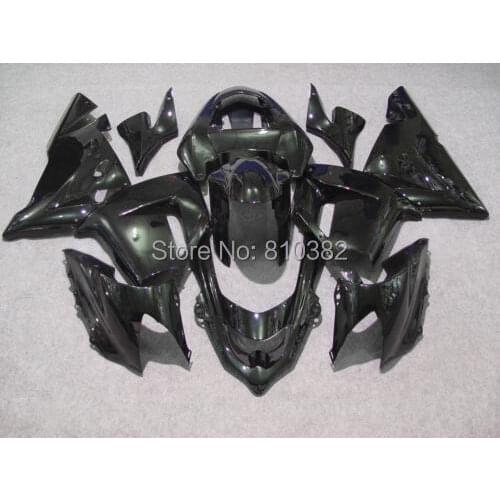 Motorcycle Fairing kit for KAWASAKI Ninja ZX10R 2004 2005 ZX10R 04 05 Complete Gloss black ABS Fairings set+7 gifts SF30