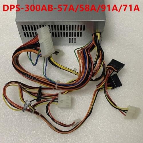 Original New PSU For Delta 300W Switching Power Supply DPS-300AB-57 A DPS-300AB-58 A DPS-300AB-91A DPS-300AB-71A