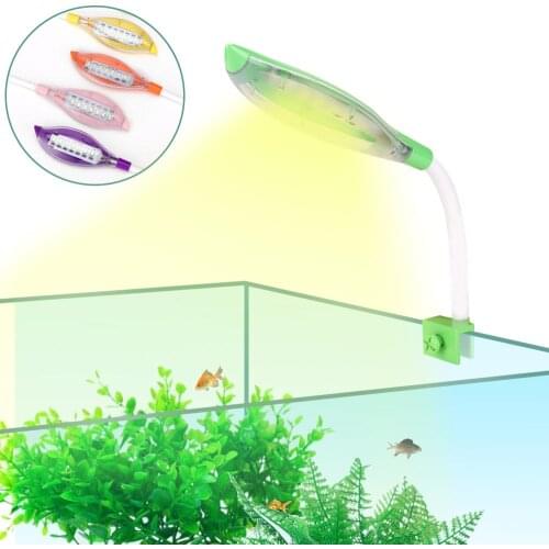 Led Fish Tank Aquarium Lamp USB Water Plant Light Highlight Led Fish Tank Lamp Multi Color Aquarium Lighting For Fish Tank