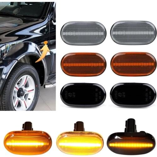 2Pcs LED Dynamic Side Marker Lights Turn Signal Indicator Sequential Lamps For Suzuki Jimny JB64W Sierra JB74W JB23W Lapin Carry