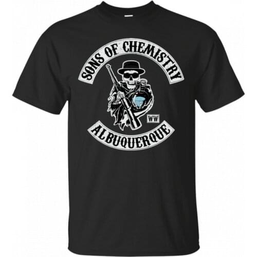 Sons of Chemictry. Albuquerque T-Shirt. Summer Cotton Short Sleeve O-Neck Mens T Shirt New S-3XL
