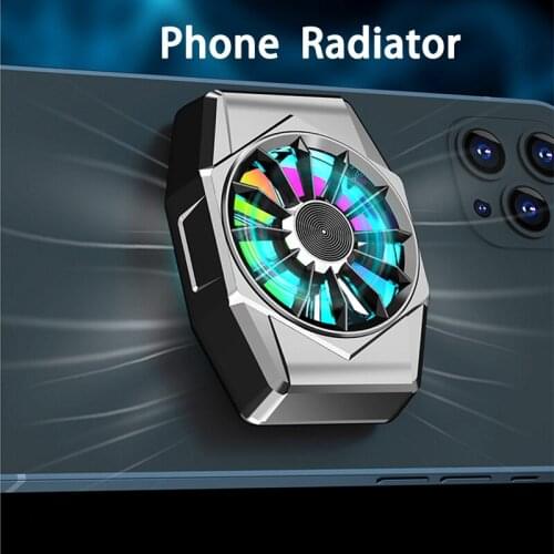 Universal Mobile Phone Fan Gamepad Holder Stand Radiator With Battery USB Game Cooler System Cooling For Iphone Huawei Xiaomi