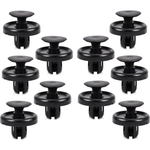 CITALL 10Pcs Front Fender Clip Retainer Plastic Rivet Fastener for Toyota Corolla 90467-10183 Lexus Scion Pontiac 88970767