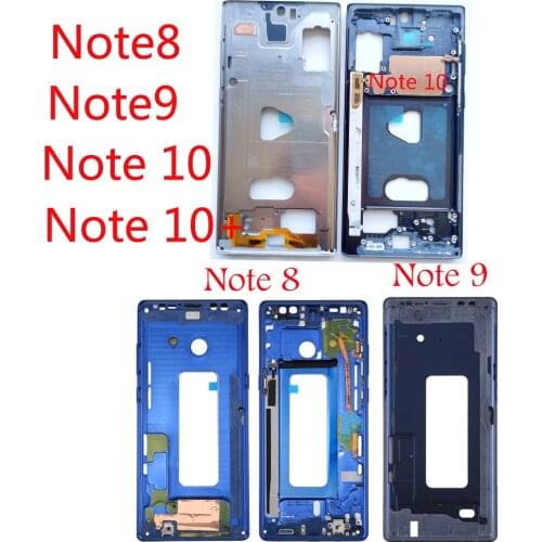 LCD Display Middle Frame Midframe Bezel Chassis Housing Cover For Samsung Galaxy Note 8 Note 9 Note 10 Plus