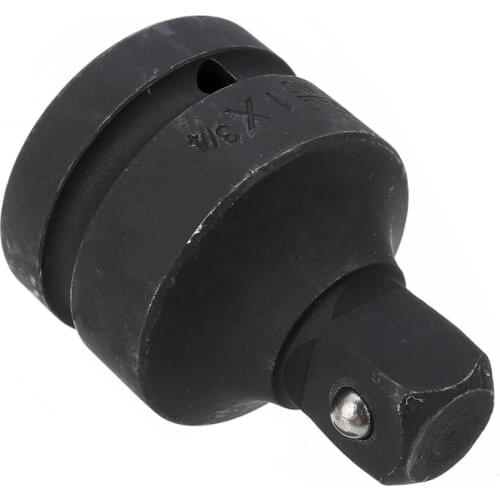 1pc Steel 1 To 3/4 Inch Impact Reducer Adapter Heavy Duty Air Ratchet Socket Reducer Adapter Converter Tool For Ratchet Wrenches