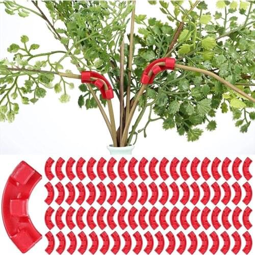 10Pcs 90 Degree Plant Benders Trainer for Low Stress Training Plants Training Curved Growth Plants Bending Clips Holder