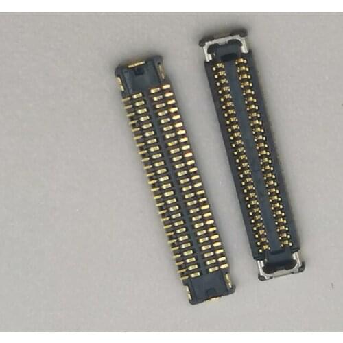 2Pcs Usb Charger Charging Dock Port Flex FPC Connector For Huawei Mate9 Mate9pro MT9 Mate 9 Pro 9Pro Contact On Board Plug 50pin