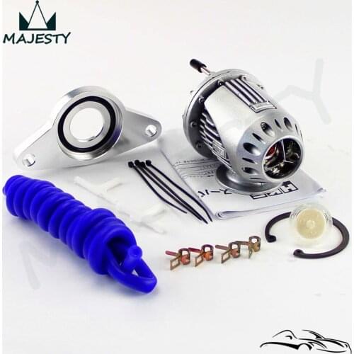 BOV Adapter +For S*UBARU I*MPREZA W*RX STI 02-07 BOLT-ON BOV 4 Kit SILVER