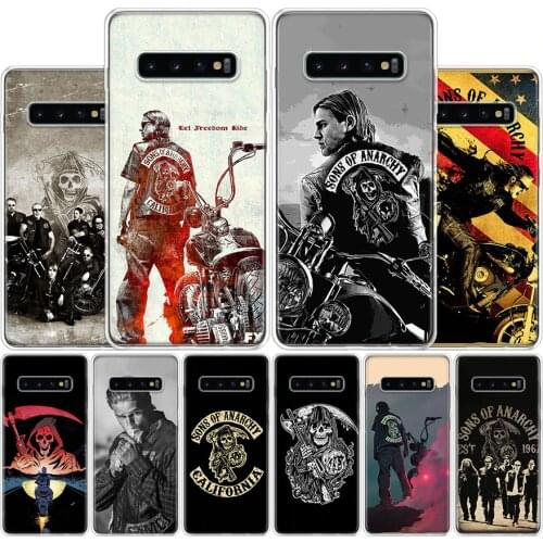American TV Sons of Anarchy Phone Case For Samsung Galaxy S10 S20 Ultra Note 10 9 8 S10E S9 S8 S7 Edge J4 J6 J8 Plus + Cover Coq