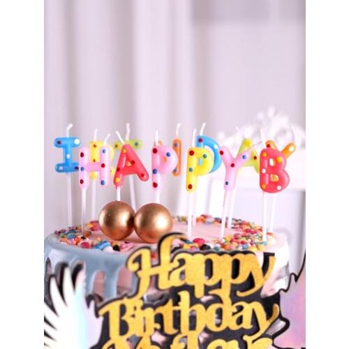 Birthday candles cute little baby creative