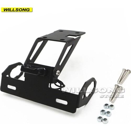 Registration License Number Plate Holder Frame Tail Tidy Fender Bracket For KAWASAKI Z650 NINJA 650 Motorcycle Accessories