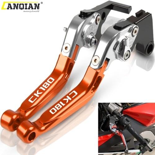 FOR KYMCO CK180 all years Motorcycle Accessories Handbrake Folding Extendable Moto Adjustable Handle Clutch Brake Levers CK 180