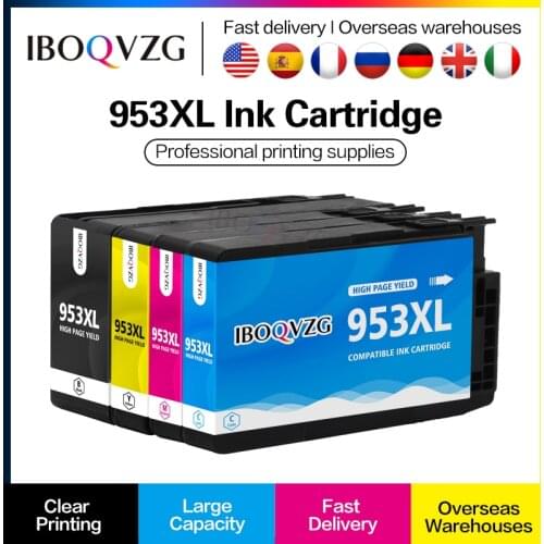 IBOQVZG For HP 953XL 953 XL For HP953 Replacement Ink Cartridge For HP Officejet Pro 7740 8210 8710 8720 8725 8740