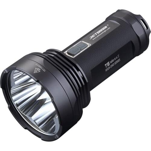 Jetbeam T6 4*CREE XP-L LED Maximum output 4350lumens Max beam distance 750meters