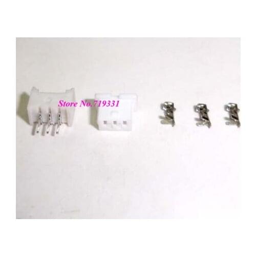 JST 1.25mm 3-Pin Female Connector Housing, Male Header & crimp terminal 100 SETS