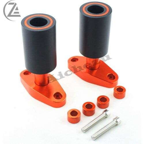 ACZ Motorcycle Aluminum Frame Slider Guard Anti Crash Protector Pads Falling Protection For KTM DUKE 125 200 390 2012-2015