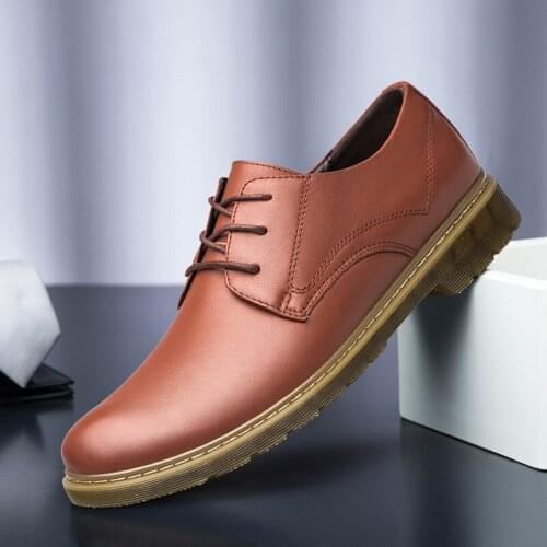 New Oxford Casual Shoes Mens Fashion Leather Shoes Spring Men Breathable Business Formal Shoes Zapatos De Hombre 2020 New
