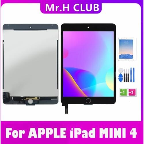 NEW LCD For iPad Mini 4 Mini4 A1538 A1550 LCD Display Touch Screen Digitizer Panel Assembly Replacement Part 100% Tested