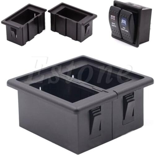 OOTDTY Car Boat Rocker Switch Clip Panel Patrol Holder Housing For ARB Carling 6 Types