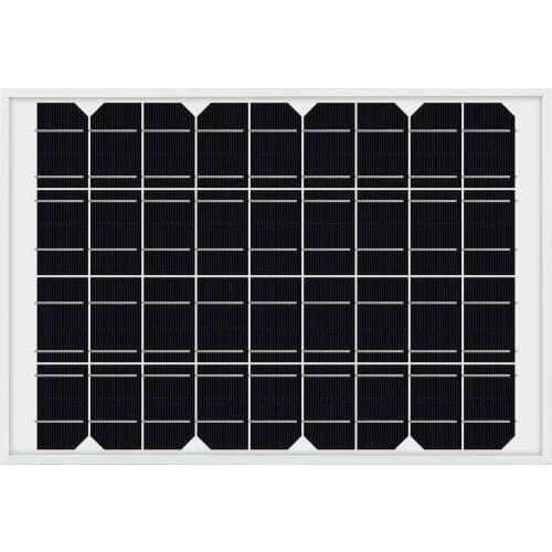 Waveshare Polysilicon Solar Panel (18V 10W), 10Wp Power Photovoltaic Panel, High Conversion Efficiency