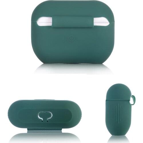 Silicone Candy Color Case For Airpods Pro Wireless Bluetooth Case for Airpods Pro 3 Earphone Protective Case For AirPods pro
