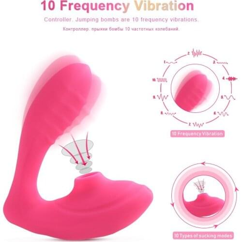 Vagina Sucking Vibrator 10 Speeds Vibrating Sucker Oral Sex Suction Clitoris Stimulation Female Masturbation Erotic Sex Toys For