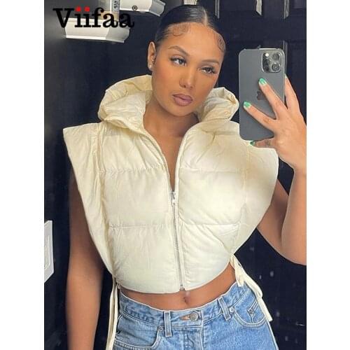 Viifaa Women's Hooded Vests