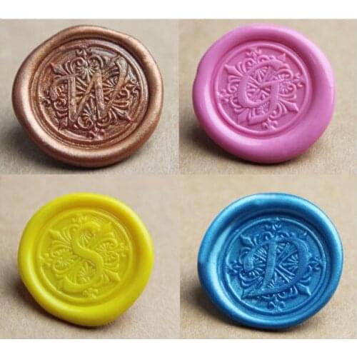 Vintage Wax Stamp Copper head Curlicue 26 Letters DIY Scrapbooking sealing stamp wedding/invitation/26 Alphabets gift seal