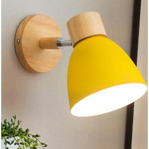 Nordic Home Decor Light Fixture Bedside Wall Lamp Bedroom Study Mirror Front light Modern Living Room Staircase ketchen sconce