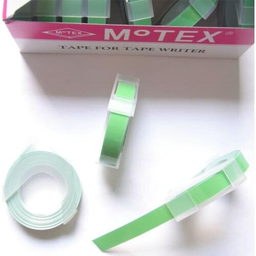 5PCS green color PVC hard Tape self adhesive 9mm DIY handmade accessories,masking label tape vinyl scrapbooking