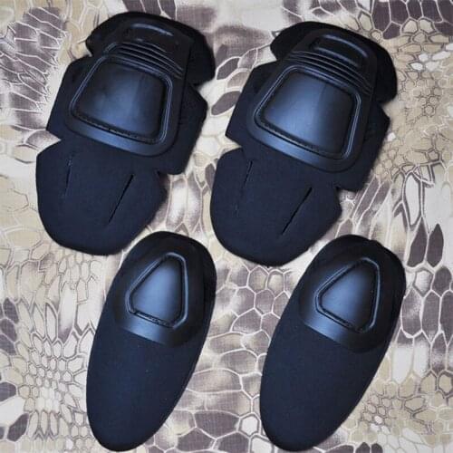 Outdoor Military Tactical Training Accessory Elbow Knee Pad CS Shooting Field Protect Gear Hunting Combat Riding Army Fan Gear