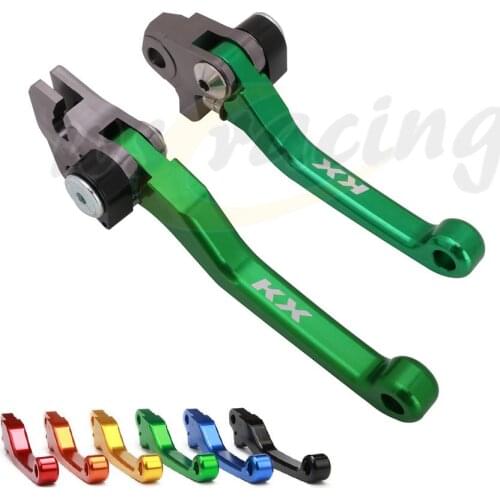 CNC Motorcycle Left Right Brake Clutch Lever For KX 250F KX 450F 2013-2018 2014 2015 2016 2017 Off Road Dirt Bike