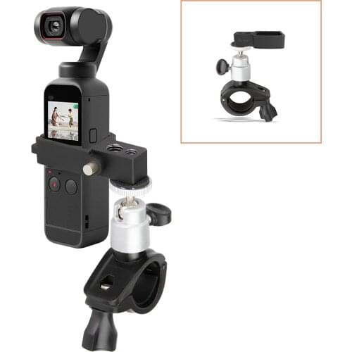 Motor Bike Bicycle Mount Holder for DJI Pocket 2 Stabilizer Travel Outdroor Holder Bike Stand Clamp Mountain Clip Accessories
