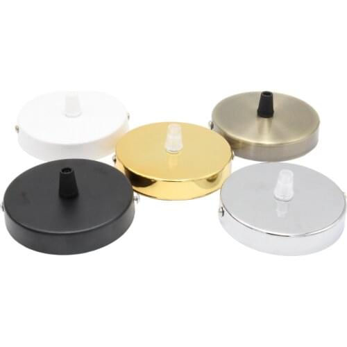 Diameter 100mm Metal Ceiling Rose Vintage Ceiling Canopy For Pendant Light Fixtures