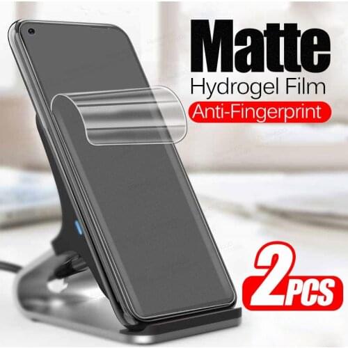 2pcs Hydrogel Matte Soft Film For Xiaomi Redmi Note 10 Pro 10s Redme Note10 s 10Pro No Fingerprints Screen Protector Not Glass