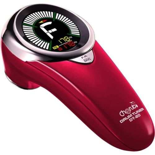 Cherub DT-20 Drum Tuner Accurate Mic Pick-up for Drum Kit Set Musical Instruments Accessories