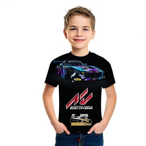 2021 Summer New Europe and America Hot High quality T-Shirt Boys And Girls 3D Printed crew neck taotousChildrens Tropical Casua