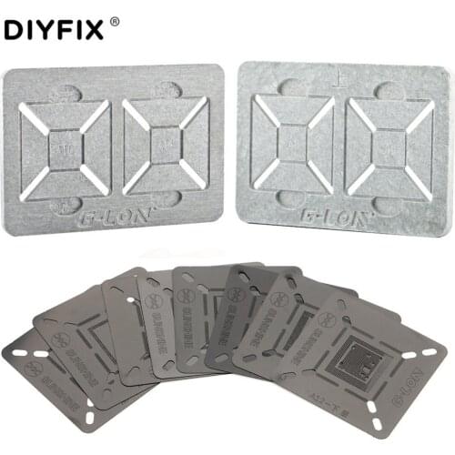 Motherboard Plant Tin Platform BGA Reballing Stencil Fixed Positioning Fixture Platform Solder Paste Flux For iPhone X XS Max XR