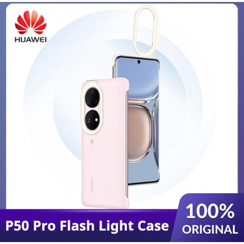 Original Huawei P50 Pro Ring Light Case Wireless Power Supply Slim Design
