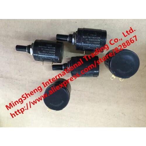 Original new 100% 3509S-1-102 1K 10 Ring - turn potentiometer (SWITCH)