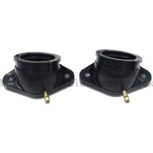 Motorcycle Carburetor Intake Pipe Adapter Mainfold Carburetor Interface Rubber Gum For XV400 VIRAGO 400 Carburetor Adapter Gum