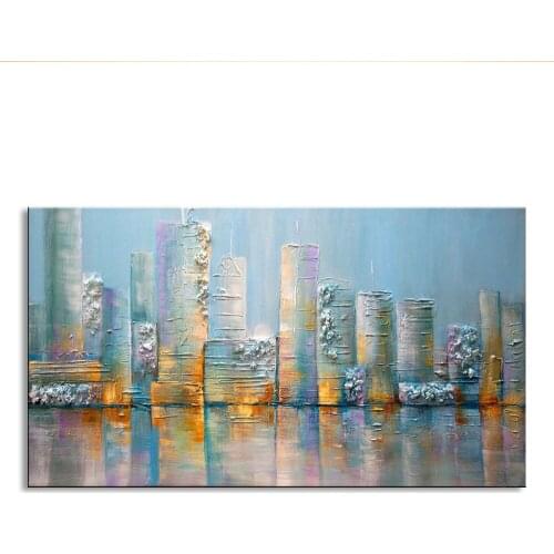 Handmade oil painting on canvas 100% of the best art directly from the modernity of art Nordic Abstract is OUF-020