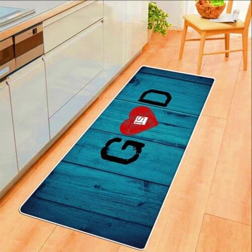 Modern Love Pattern Home Kitchen Carpet Bathroom Entrance Door Mat Bath Mat Doormat Tapis Salon Living Room Floor Mats Rug Hbo