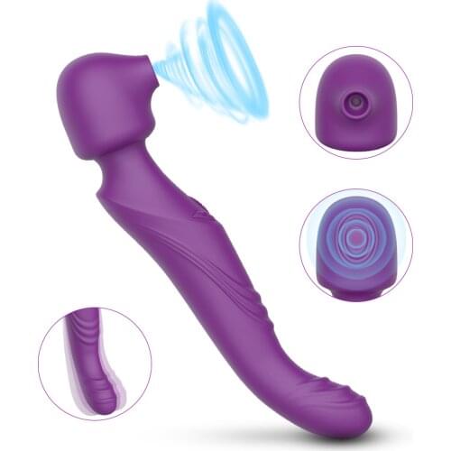 G Spot Clitoris Stimulator Sucking Vibrator Av Wand Massager вагина вибратор Dildo Sucker Vibrator erotic Adult Women Sex Toys