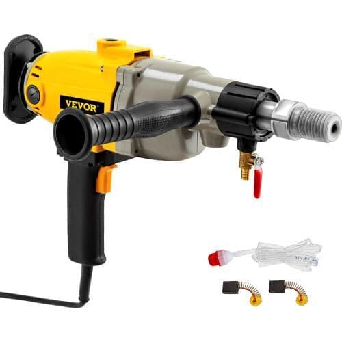 VEVOR 110mm 160mm Handheld Diamond Core Drill 1880W 2180W Wet / Dry Electric Drilling Machine Screwdrivers Concrete Brick Marble
